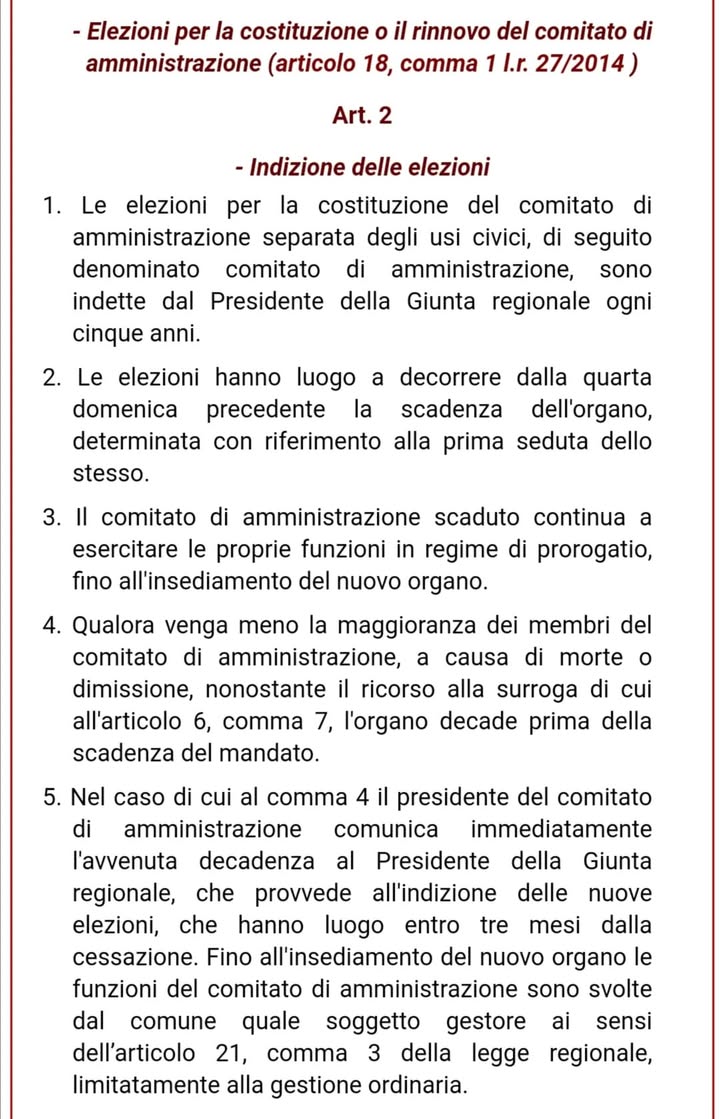 Usi Civici Di Montevitozzo